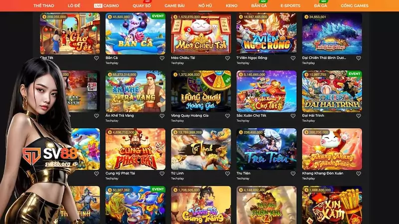 Một số tựa game nổ hũ tặng code uy tín 2025